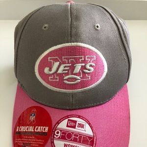 New York Jets Breast Cancer Awareness Hat